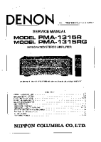 Denon PMA-1315RG-Service-Manual 